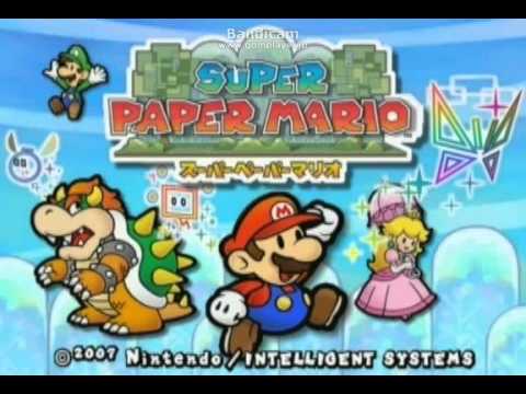 スーパーペーパーマリオ「スタッフロール」