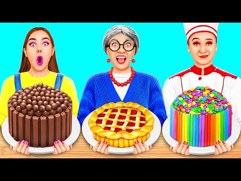 Me vs Grandma Cooking Challenge | Crazy Challenge by Fun Fun