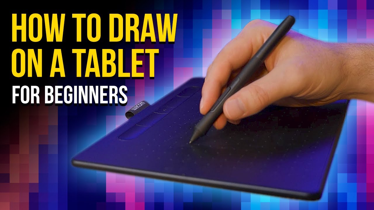 How to Use a DRAWING TABLET for Beginners šļø