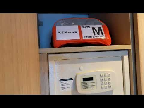 AIDAnova Kabinen Meerblick Kabine 4346