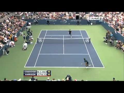 Stakhovsky vs. Harrison US Open 2010 Highlights