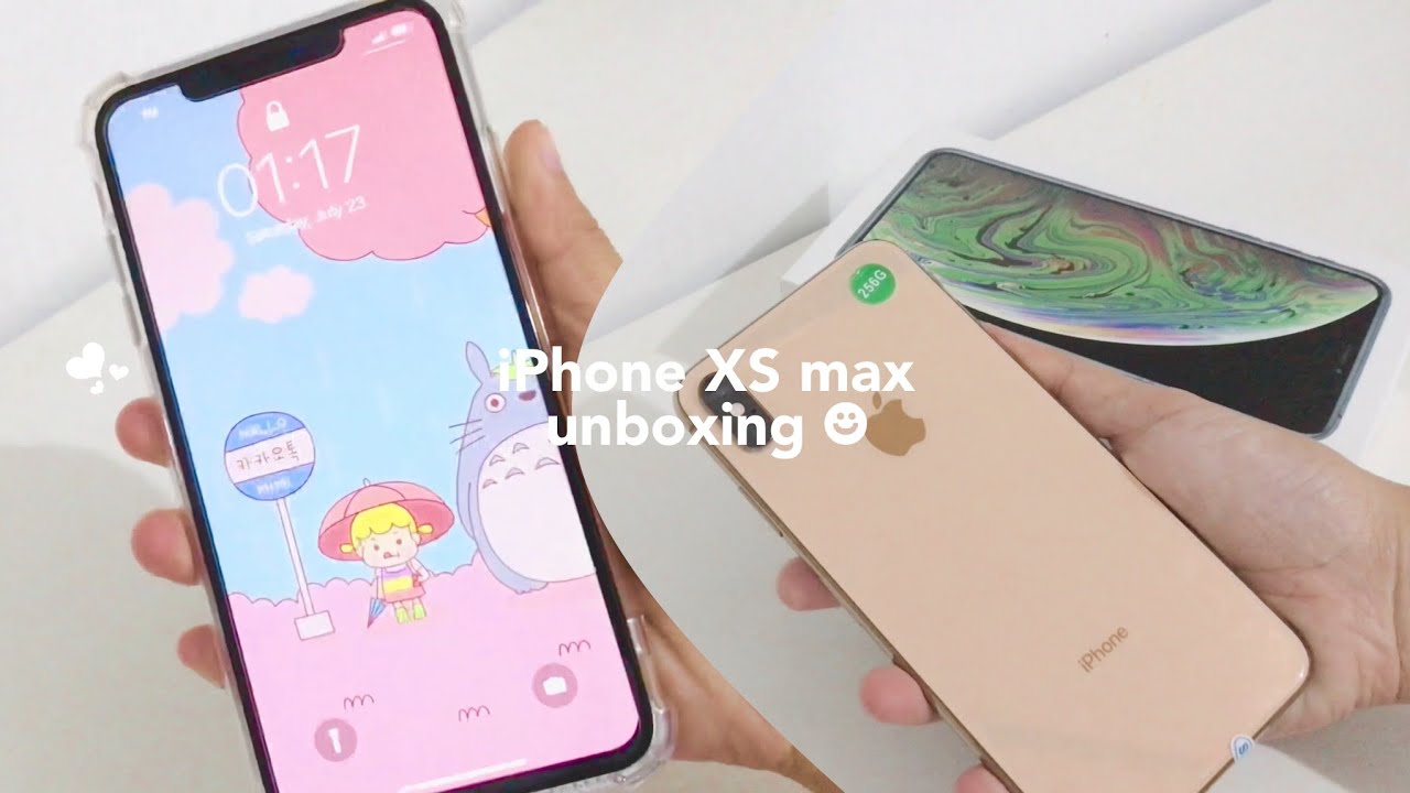 iPhone Xs Max Unboxing  in 2023 + camera test | gold 256gb (preloved)