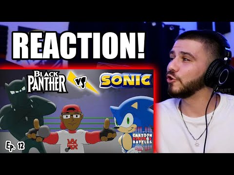REACTION Black Panther Vs Sonic - Cartoon Beatbox Battle