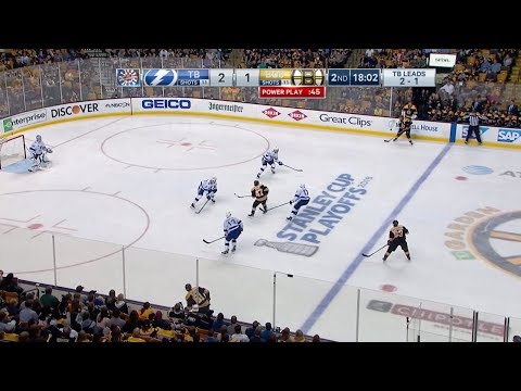 2018 Stanley Cup. R2, G4. Lightning vs Bruins. May 4, 2018