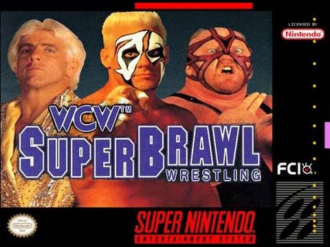 WCW Superbrawl Wrestling Super Nintendo