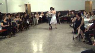 LUCILA BARDACH y MARCELO LAVERGATA bailando  MARTIRIO  en la milonga EL CONTRAGOLPE TANGO