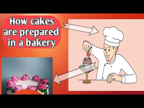How cakes are prepared in a bakery|| new vlog||✓❤️|| ajk Scroller|| Murtaza Muneer||👍