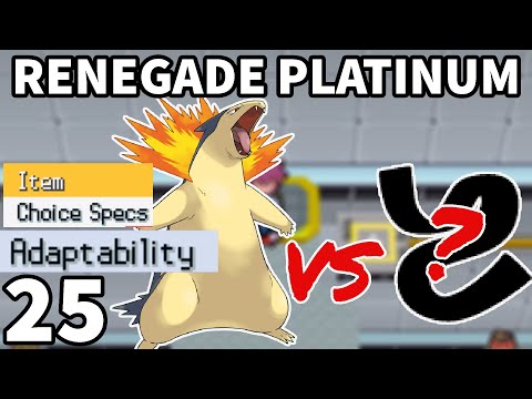 My insanely OP Typhlosion was gonna sweep this gym leader but  - Renegade Platinum HC Nuzlocke Pt25