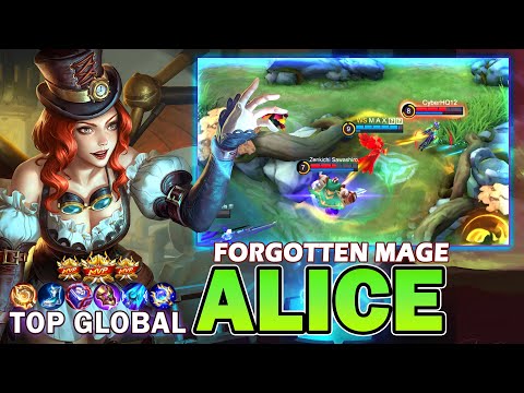 Forgotten Mage Alice [Top Global Alice] Best Build  By MAX - Mobile Legends