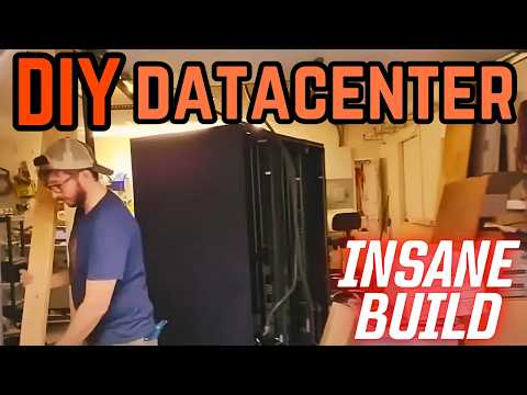 INSANE DIY HOMELAB DATACENTER BUILD