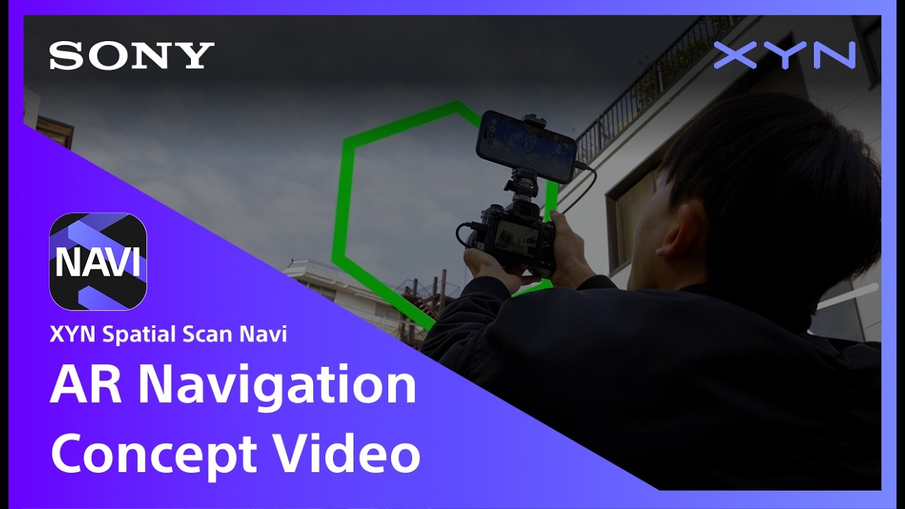 Concept Video | AR Navigation | XYN Spatial Scan Navi