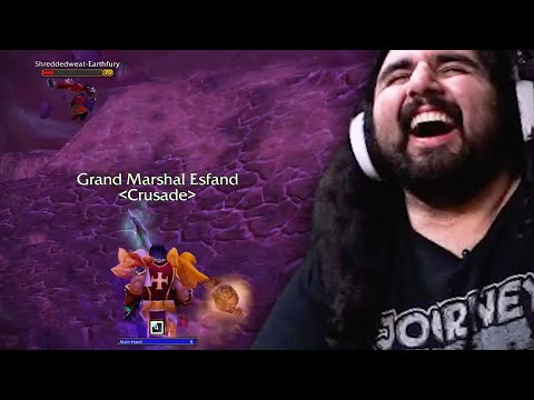 Esfand Mind Controls Horde IRL | Burning Crusade Classic Ret PvP