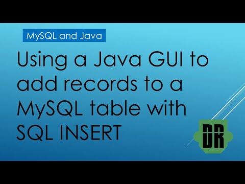 Adding Records To Mysql Using Java Gui
