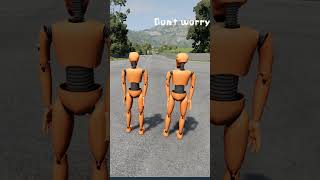 BeamNG: Life of crash test dummy #beamngdrive #beamngdrivecrashes