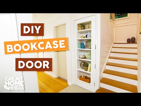 Как да си направиш рафтове за книги на вратата у дома 