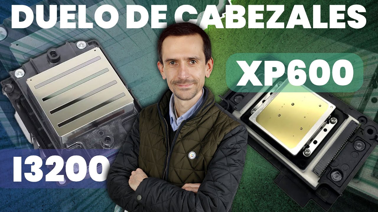 Comparativo de cabezales XP600 versus i3200
