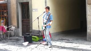 Bruce Springsteen - Tomorrow Never Knows (Fed&#39;s cover) -live@Festival Artisti di Strada-Aosta 2012