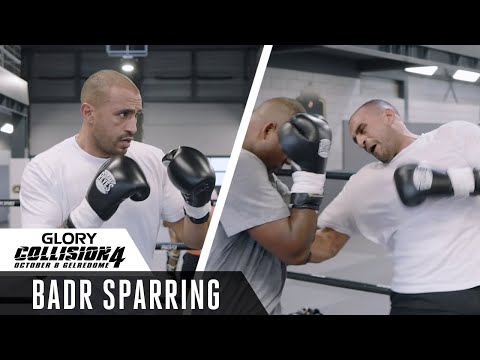 Badr Hari TECHNICAL SPARRING ahead of Overeem Trilogy