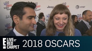 Kumail Nanjiani & Emily V. Gordon On Award Season Nerves | E! Live from the Red Carpet