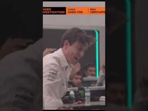 Toto Wolf Smashing His Headset | 2021 Saudi Arabian GP