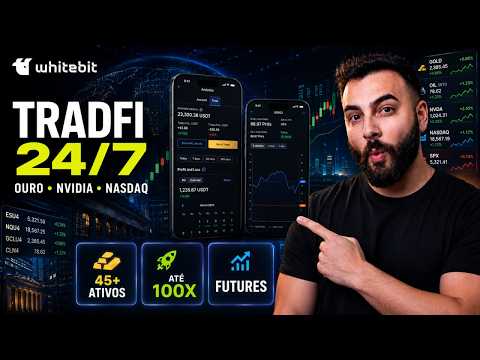 TradFi chegou na WhiteBIT: Mercado Tradicional no Cripto?