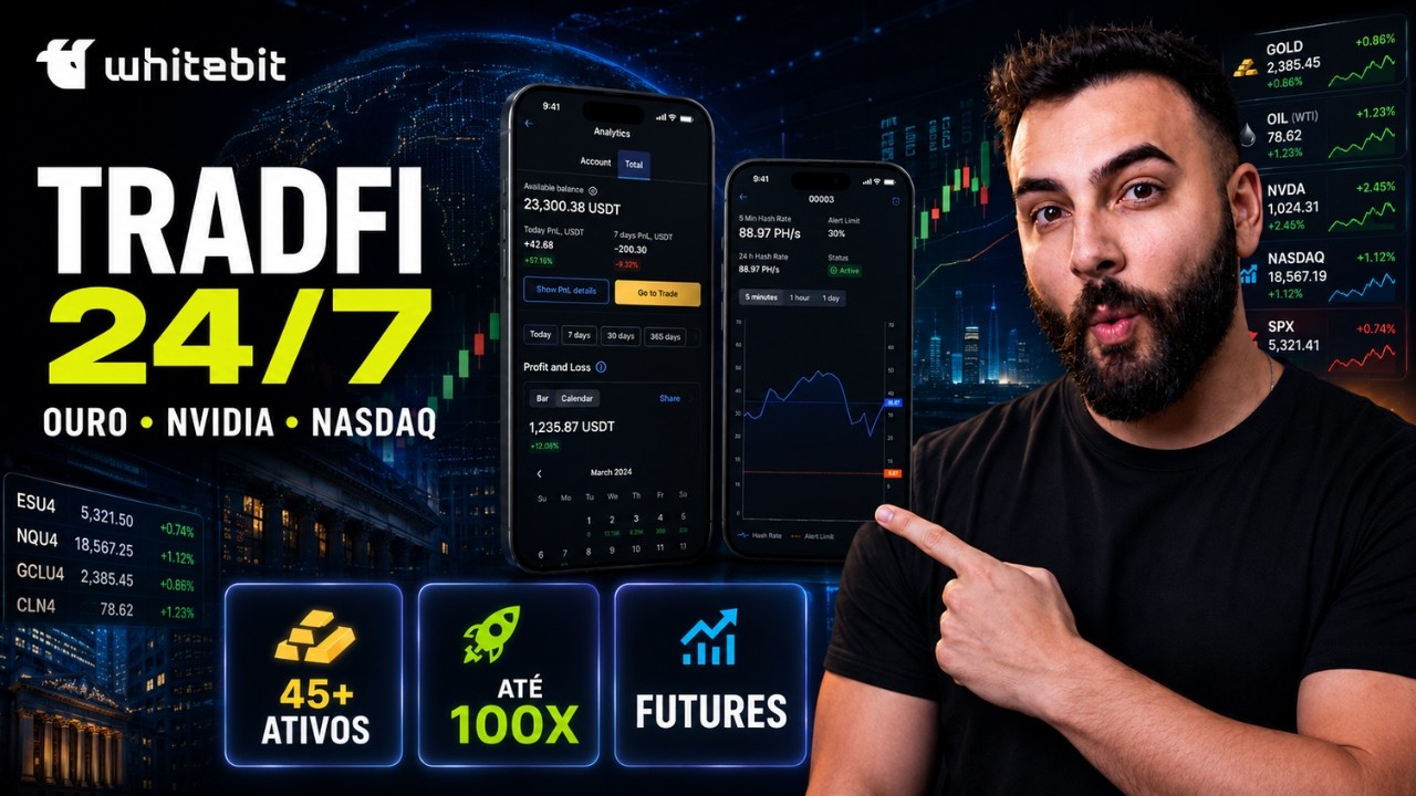 TradFi chegou na WhiteBIT: Mercado Tradicional no Cripto?
