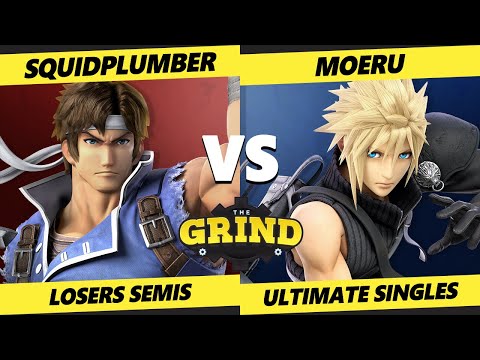 The Grind 206 Losers Semis - Squidplumber (Richter) Vs. Moeru (Cloud) Smash Ultimate - SSBU