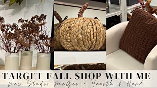 NEW TARGET FALL SHOP WITH ME | NEW STUDIO MCGEE FINDS 2022 | WARM, NEUTRAL FALL HOME DECOR