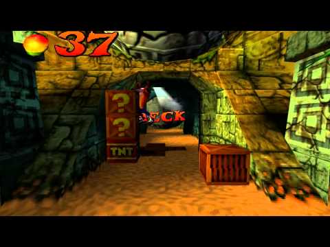 Crash Bandicoot 100% Walkthrough HD - Part 31: Boulder Dash