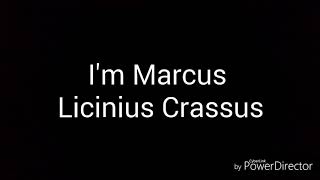 Marcus Licinius Crassus | Minted | Horrible Histories
