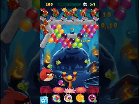 Angry Birds Pop Level 329 (3 Stars no boosters)