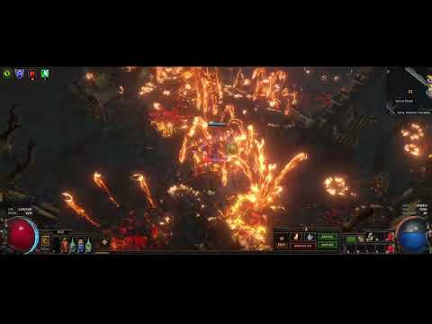 【Path of Exile】3 21 Hateforge Vaal volcanic fissure test