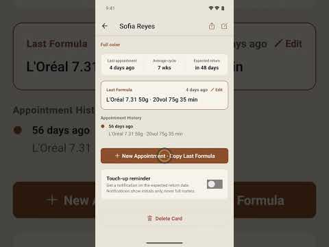 ColorCarte: Hair Formulas video thumbnail