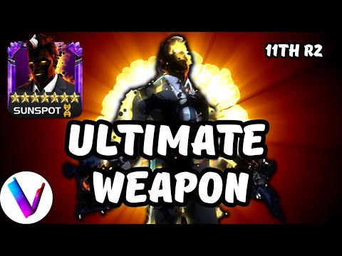 7 Star Sunspot to Rank 2 - Amazing Utility & Damage! MCoC - Showcase & How-To Play