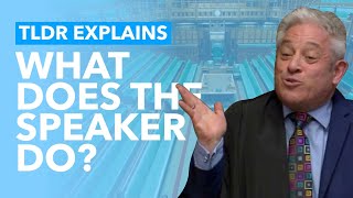 What is the Role of the Speaker?