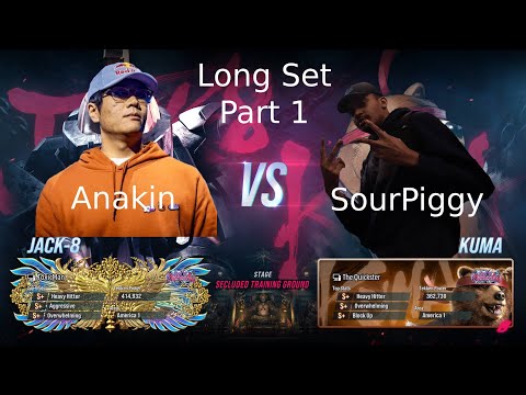 [Part 1] TSE | SOURPIGGY (KUMA) vs RB | ANAKIN (JACK-8) | High Level Long Set Tekken 8