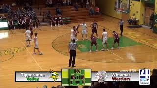 Tippecanoe Valley Boys Basketball vs Winamac