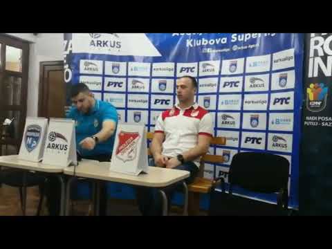 ARKUS liga 19. kolo / RK Novi Pazar - RK Proleter  / Konferencija za medije