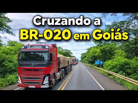 EP81/26 #BR020 PASSANDO POR SIMOLÂNDIA E ALVORADA DO NORTE NO #GOIÁS 
