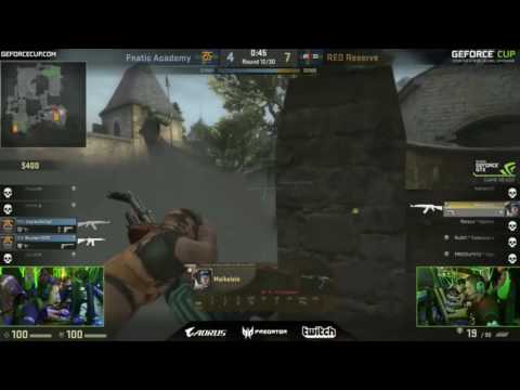 Maikelele 1v3 clutch vs fnatic Academy