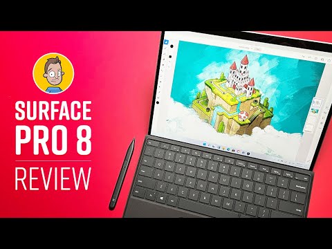 Drawing on the Surface Pro 8 Review