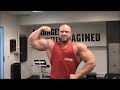 Swedish Bodybuilder Lars Östling Off Season Muscle Checking