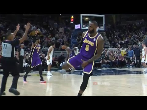 LeBron with the big balls celebration after the big three 😀