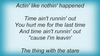 Ace Frehley - Time Ain't Runnin' Out Lyrics