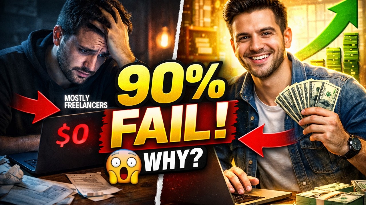 The Truth About Why 90% of Freelancers Fail in 2026 😱
