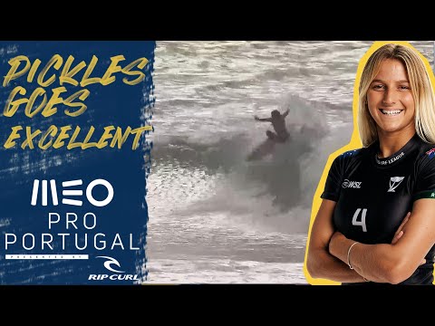 Molly Picklum's 8.33 In The Opening Round Of The MEO Pro Portugal pres. by Rip Curl