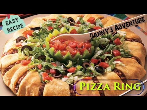 Pizza Ring | Homemade | easy recipe | how to make Puff Pizza Ring | DannysAdventure