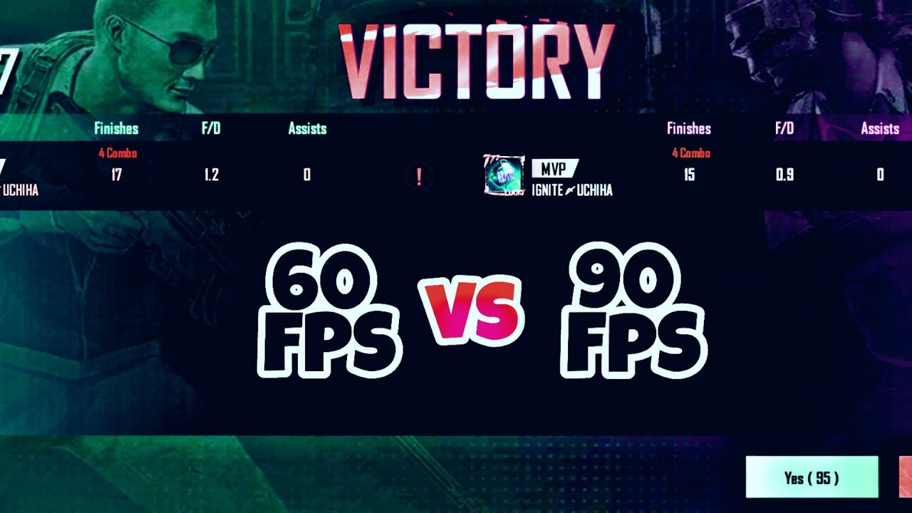 OnePlus 9r Vs OnePlus 7T | 60 FPS Vs 90 FPS | BGMI TDM