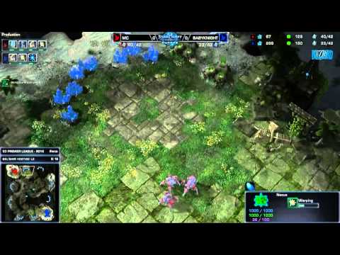 BabyKnight vs MC Group B Ro16 WCS Europe Season 3 StarCraft 2
