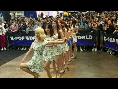 190818 FROMIS_9 (프로미스나인) - RANDOM RELAY ( KCON LA 2019 )